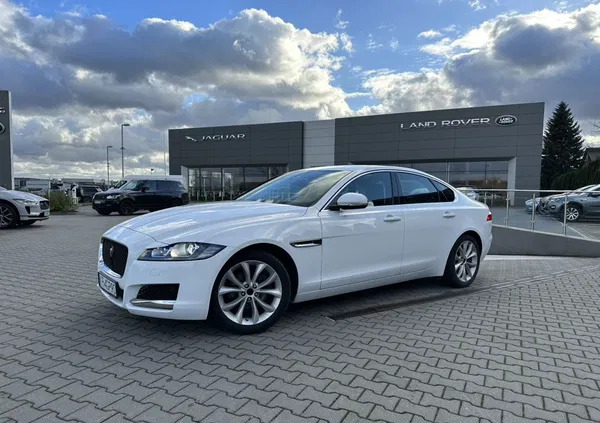 małopolskie Jaguar XF cena 106000 przebieg: 58000, rok produkcji 2018 z Gorzów Śląski